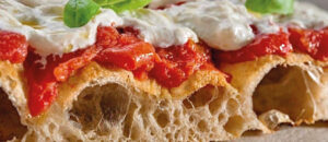 La pizza croccante